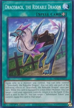 Dracoback, the Rideable Dragon - 25th Anniversary Tin: Dueling Heroes Mega Pack (Common) [MP23-271]