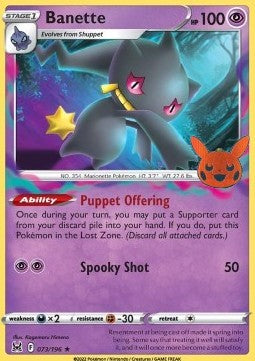 Banette - Trick or Trade 2023 (Promo) [BOO23-LOR 073]