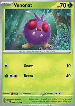 Venonat - 151 (Common) [MEW-048]