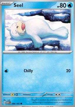Seel - 151 (Common) [MEW-086]