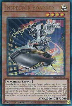 Inspector Boarder (V.7 - Ultimate Rare) - 25th Anniversary Rarity Collection (Ultimate Rare) [RA01-010]