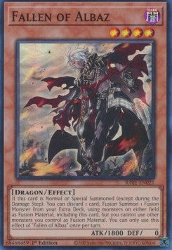 Fallen of Albaz (V.1 - Super Rare) - 25th Anniversary Rarity Collection (Super Rare) [RA01-021]