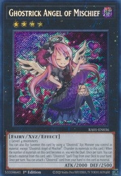 Ghostrick Angel of Mischief (V.1 - Super Rare) - 25th Anniversary Rarity Collection (Super Rare) [RA01-036]