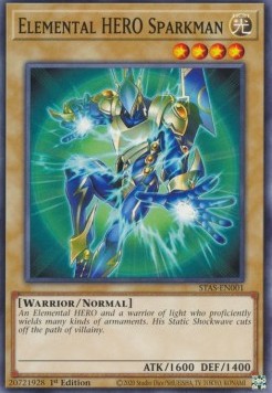 Elemental HERO Sparkman - 2-Player Starter Set (Common) [STAS-S001]
