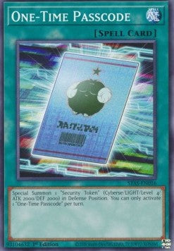 One-Time Passcode - 2-Player Starter Set (Common) [STAS-S016]