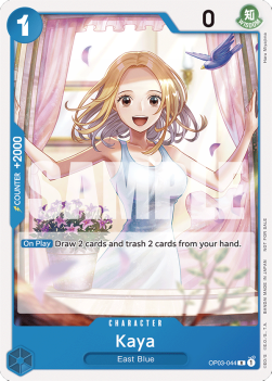 Kaya (OP03-044) (V.1) - Unnumbered Promos (Rare) [UP-OP03-044]