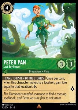 Peter Pan - Lost Boy Leader - Into the Inklands (Rare) [3INK-82]