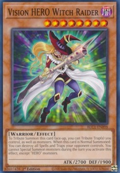 Vision HERO Witch Raider - Battles of Legend: Chapter 1 (Common) [BLC1-098]