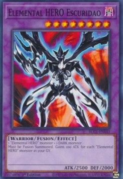 Elemental HERO Escuridao - Battles of Legend: Chapter 1 (Common) [BLC1-141]