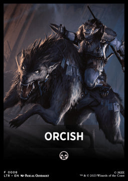 Jumpstart Pack Summary Card: Orcish - The Lord of the Rings: Tales of Middle-earth: Extras (Tip Card) [XLTR-F8]