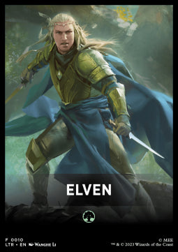Jumpstart Pack Summary Card: Elven - The Lord of the Rings: Tales of Middle-earth: Extras (Tip Card) [XLTR-F10]