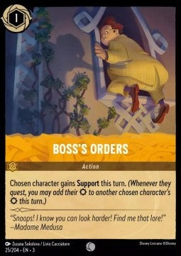 Boss's Orders - Into the Inklands (Common) [3INK-25]