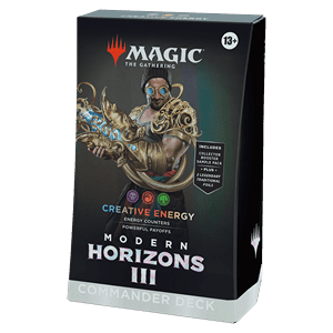 Commander: Modern Horizons 3: "Creative Energy" Commander Deck - Commander: Modern Horizons 3