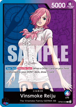 Vinsmoke Reiju (OP06-042) (V.1) - Wings of the Captain (Leader) [OP06-042]