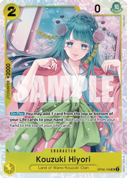 Kouzuki Hiyori (OP06-106) (V.1) - Wings of the Captain (Super Rare) [OP06-106]