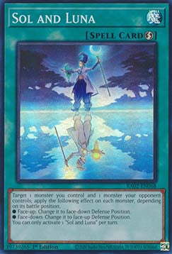 Sol and Luna (V.1 - Super Rare) - 25th Anniversary Rarity Collection II (Super Rare) [RA02-068]