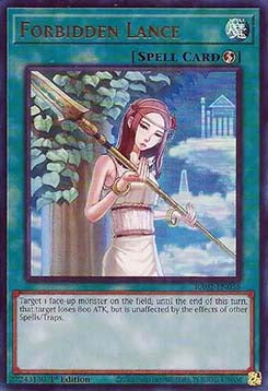 Forbidden Lance (V.2 - Ultra Rare) - 25th Anniversary Rarity Collection II (Ultra Rare) [RA02-058]