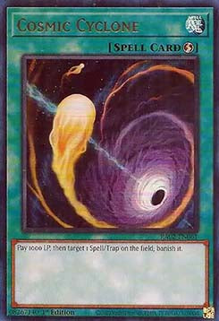 Cosmic Cyclone (V.2 - Ultra Rare) - 25th Anniversary Rarity Collection II (Ultra Rare) [RA02-061]