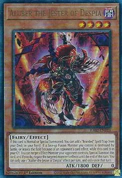 Aluber the Jester of Despia (V.7 - Ultimate Rare) - 25th Anniversary Rarity Collection II (Ultimate Rare) [RA02-016]