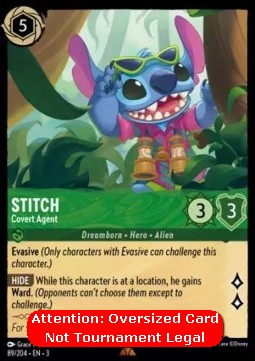 Stitch - Covert Agent (V.2) - Into the Inklands (Oversized) [3INK-89]