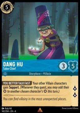 Dang Hu - Talon Chief - Ursula's Return (Rare) [4URS-142]
