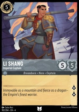 Li Shang - Imperial Captain - Ursula's Return (Uncommon) [4URS-182]