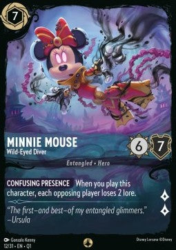 Minnie Mouse - Wild-Eyed Diver - Illumineer's Quest: Deep Trouble (Quest) [QU1-12]