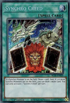 Synchro Creed - Battles of Legend: Terminal Revenge (Secret Rare) [BLTR-029]