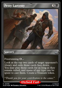 Petty Larceny (V.2) - Universes Beyond: Assassin's Creed: Extras (Uncommon) [XACR-209]