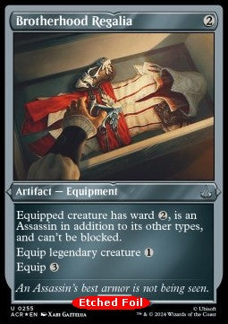 Brotherhood Regalia - Universes Beyond: Assassin's Creed: Extras (Uncommon) [XACR-255]