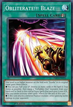 Obliterate!!! Blaze - The Infinite Forbidden (Super Rare) [INFO-055]