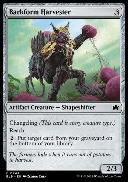 Barkform Harvester - Bloomburrow (Common) [BLB-243]