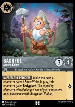 Bashful - Adoring Knight - Shimmering Skies (Uncommon) [5SSK-189]