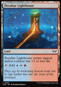 Peculiar Lighthouse - Duskmourn: House of Horror (Common) [DSK-265]