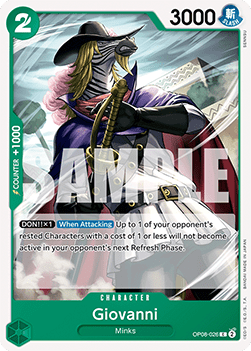 Giovanni (OP08-026) - Two Legends (Common) [OP08-026]