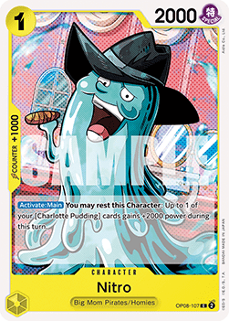 Nitro (OP08-107) - Two Legends (Common) [OP08-107]