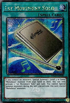 1st Movement Solo - 25th Anniversary Tin: Dueling Mirrors (Quarter Century Secret Rare) [MP24-038]