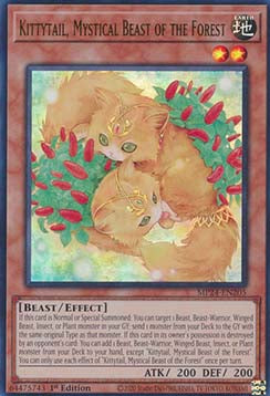 Kittytail, Mystical Beast of the Forest - 25th Anniversary Tin: Dueling Mirrors (Ultra Rare) [MP24-205]