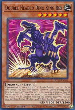 Double-Headed Dino King Rex - 25th Anniversary Tin: Dueling Mirrors (Common) [MP24-362]