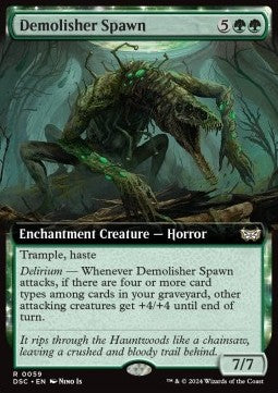 Demolisher Spawn - Commander: Duskmourn: House of Horror: Extras (Rare) [XDSC-59]