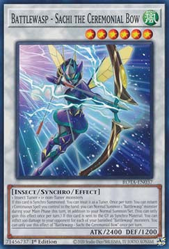 Battlewasp - Sachi the Ceremonial Bow - Rage of the Abyss (Common) [ROTA-037]