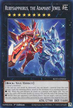 Rubysapphirus, the Adamant Jewel - Rage of the Abyss (Common) [ROTA-044]