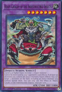 Heavy Cavalry of the Indestructible Insects - Rage of the Abyss (Common) [ROTA-082]