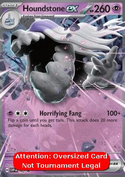 Houndstone ex - SV Black Star Promos (Oversized) [SVP-162]