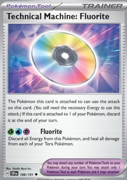 Technical Machine: Fluorite - Surging Sparks (Uncommon) [SSP-188]