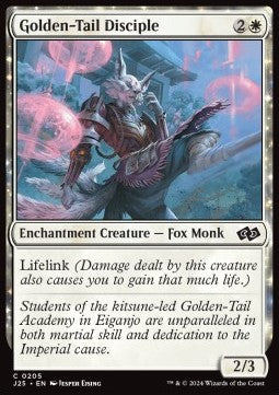 Golden-Tail Disciple - Foundations Jumpstart (Common) [J25-205]