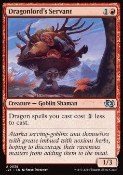Dragonlord's Servant - Foundations Jumpstart (Uncommon) [J25-538]