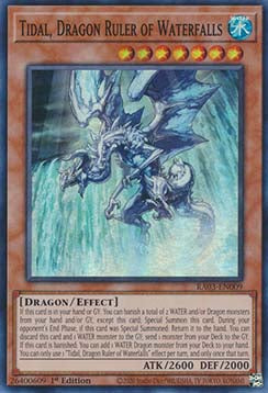 Tidal, Dragon Ruler of Waterfalls (V.1 - Super Rare) - Quarter Century Bonanza (Super Rare) [RA03-009]