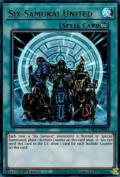 Six Samurai United (V.2 - Ultra Rare) - Quarter Century Bonanza (Ultra Rare) [RA03-054]