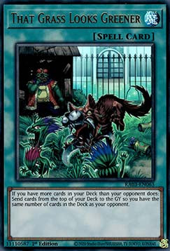 That Grass Looks Greener (V.2 - Ultra Rare) - Quarter Century Bonanza (Ultra Rare) [RA03-063]